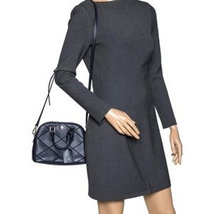 Tory Burch Robinson Mini Dome Stitched Satchel